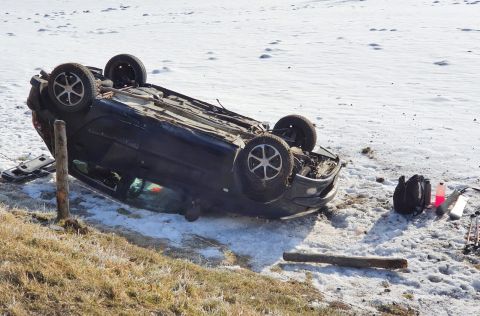 Verkehrsunfall auf der B146