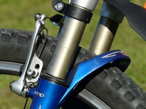 Mit Mountainbike gestürzt