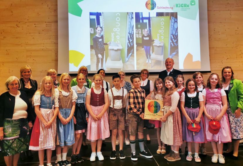 Der Kindergemeinderat ist angelobt