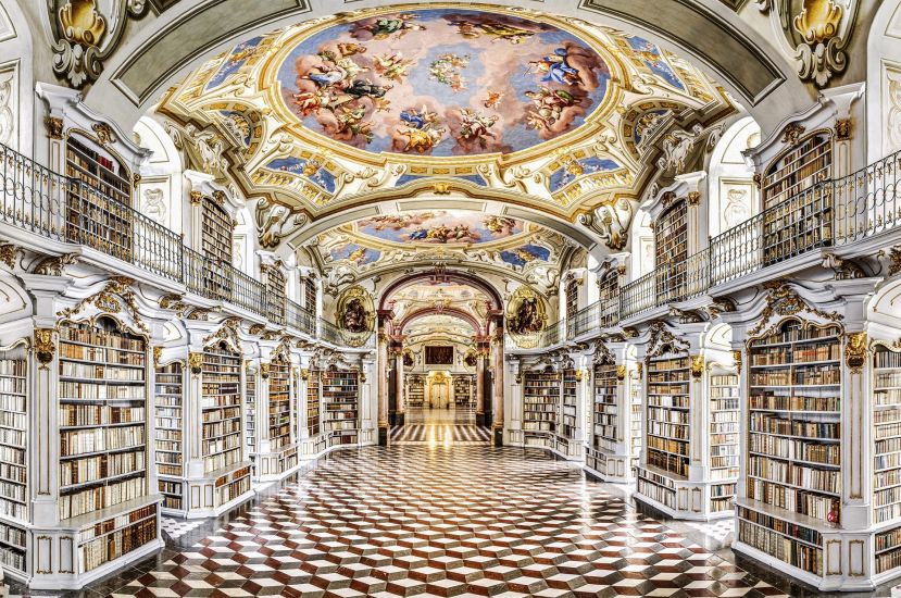 Stift Admont öffnet am Montag seine Bibliothek