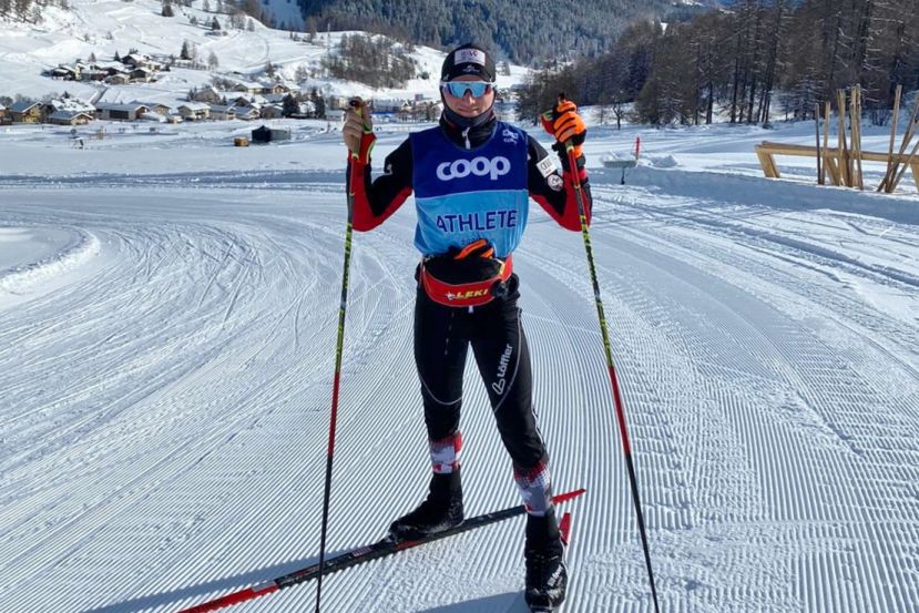 Mika bei seiner ersten Tour de Ski