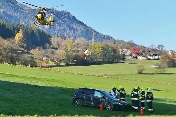 Schwerer Verkehrsunfall bei Trieben