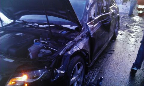 Verkehrsunfall fordert 14 Verletzte