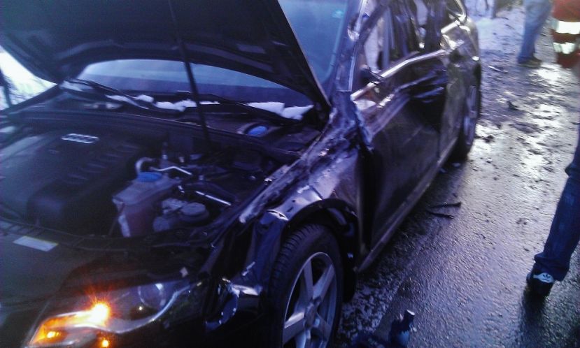 Verkehrsunfall fordert 14 Verletzte
