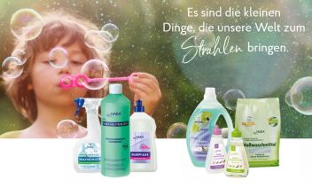 Waschen und Pflegen mit Haka