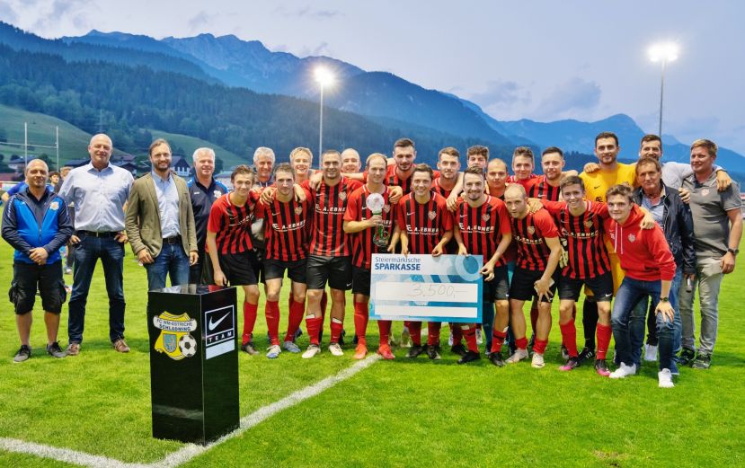 ASV Bad Mitterndorf jubelte über den Finalsieg beim 1.Ennstaler Bezirkscup