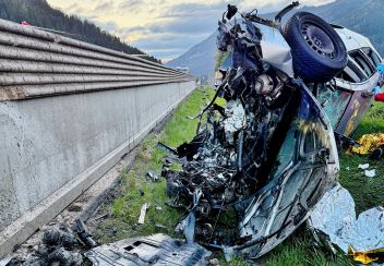 Schwerer Crash auf der A9