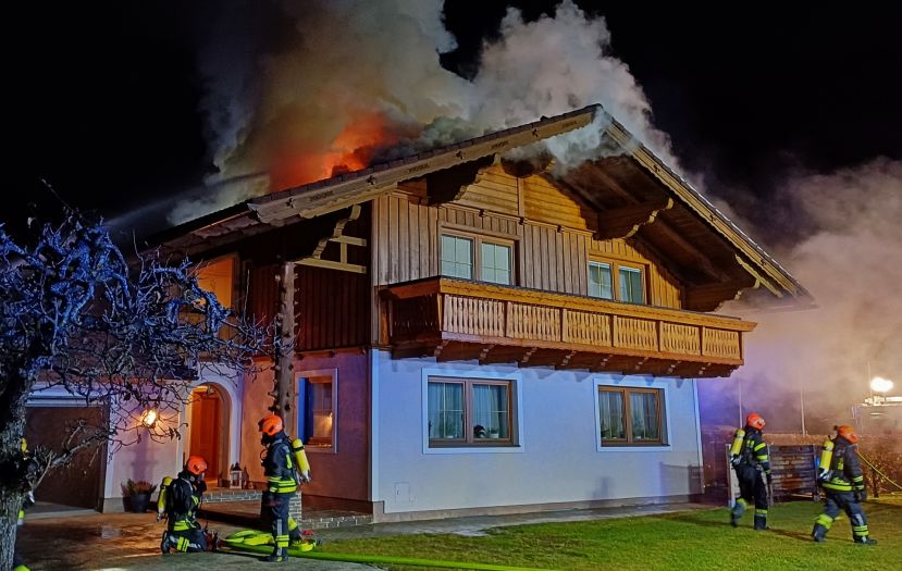 Einfamilienhaus in Gröbming erfolgreich gelöscht