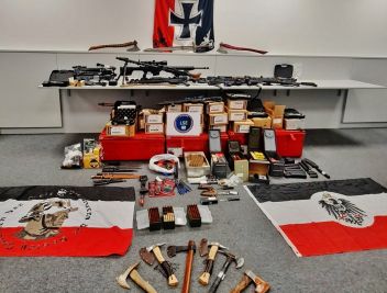 Großaufgebot der Polizei in Hitzendorf
