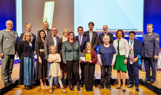 Alltagshelden mit dem COURAGE-Award ausgezeichnet