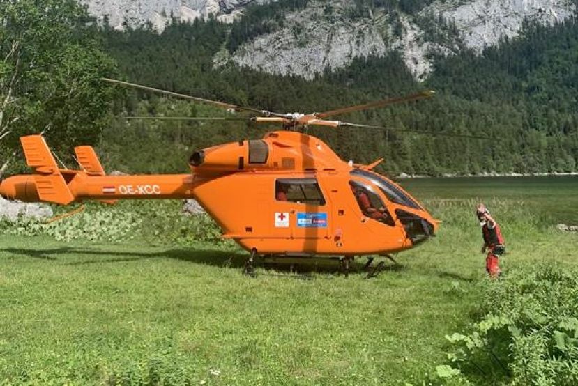 Menschenrettung am Altausseer See