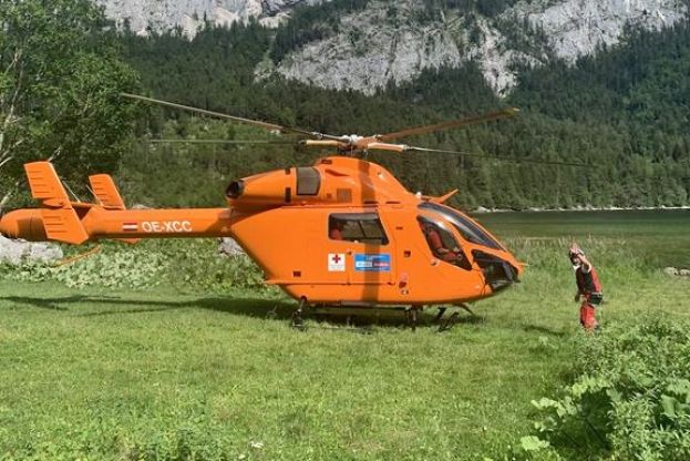 Menschenrettung am Altausseer See