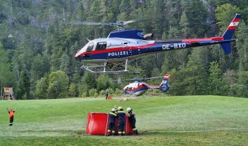 Großangelegter Löscheinsatz in Palfau