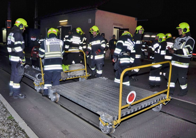 Einsatz im ÖBB - Bosrucktunnel