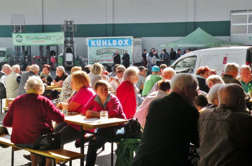 Beim „Schrotti“ in Stainach hats „gewurlt“