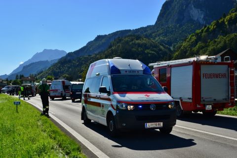 Schwerer Unfall auf der B320