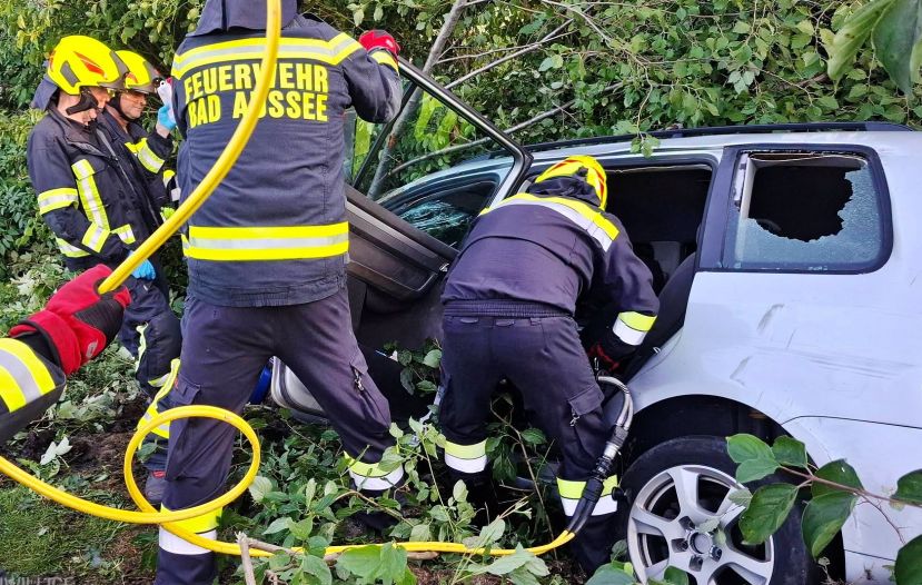 Schwerer Verkehrs-Unfall in Bad Aussee