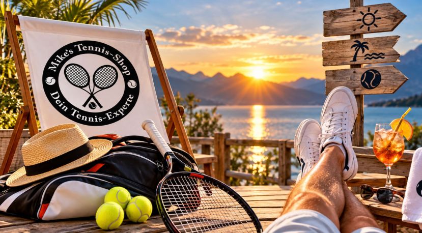 Kurze Satzpause für Mike’s Tennisshop