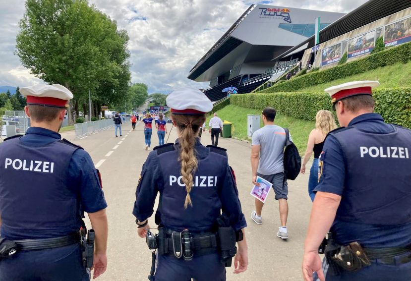 Streifentätigkeit am Red-Bull-Ring