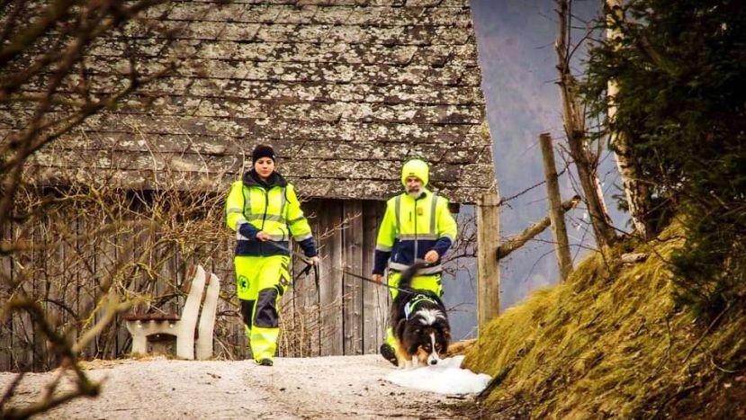 ÖRD Rettungshunde in der Landeswarnzentrale
