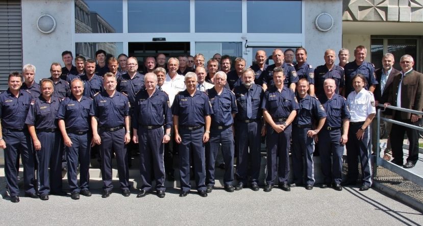Polizeidirektor ehrt Bedienstete