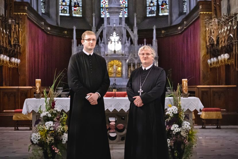 Zeitliche Profess von Frater Petrus Dreyhaupt