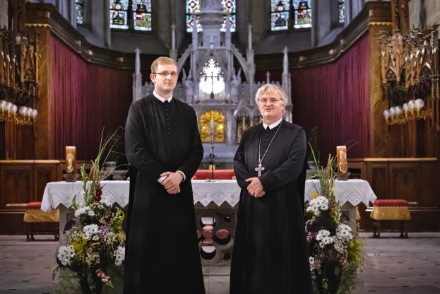 Zeitliche Profess von Frater Petrus Dreyhaupt