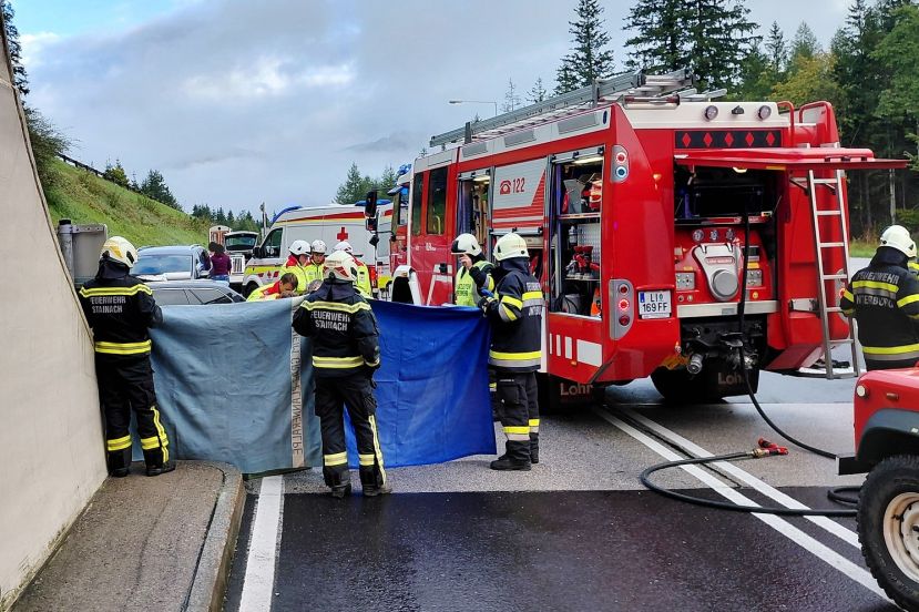 Tödlicher Unfall in Lawinengalerie
