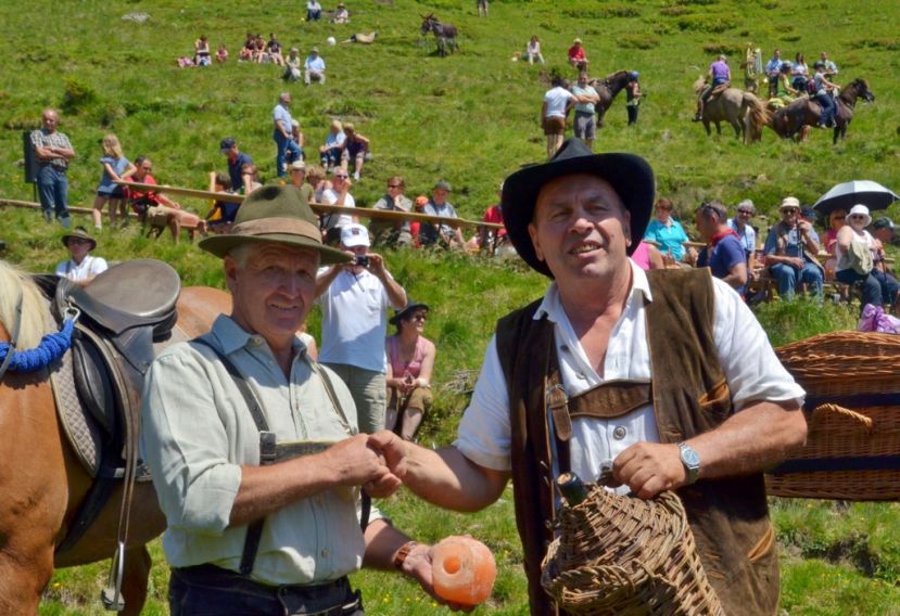 Säumerfest bei der Kreuzerhütte