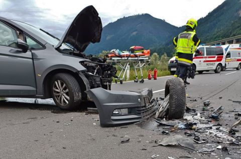 Schwerer Verkehrsunfall in Ardning