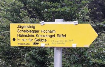 Der Alpenverein braucht Ihre Mithilfe