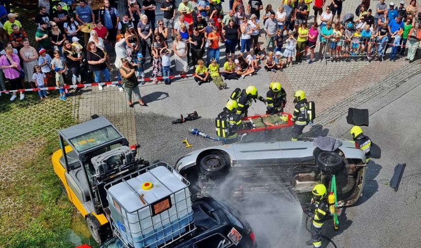 Heiße Helme und Coole Party-Stimmung