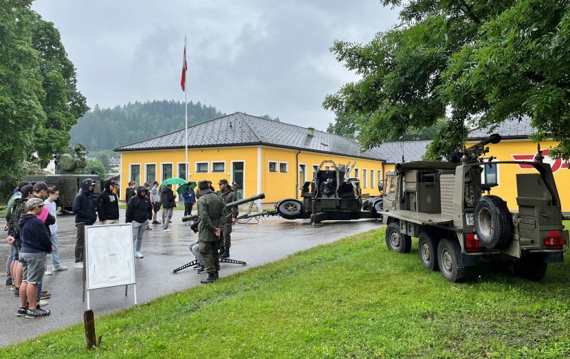 Wehrdienstberatung in der Bundesheer-Kaserne
