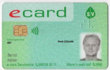 Registrierstellen für die neue E-Card