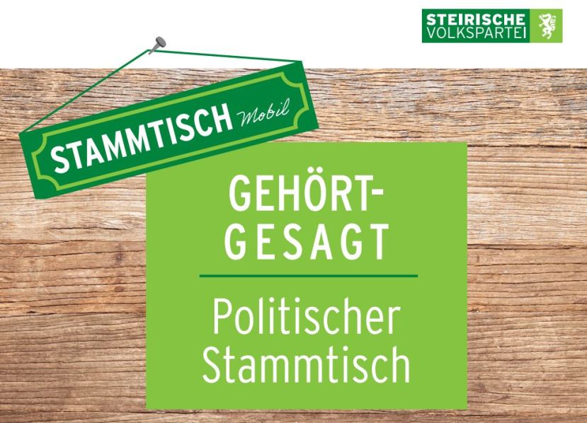 Mobiler Stammtisch in Stainach