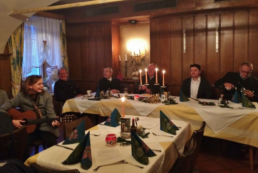 Adventfeier mit Geburtstagsehrung
