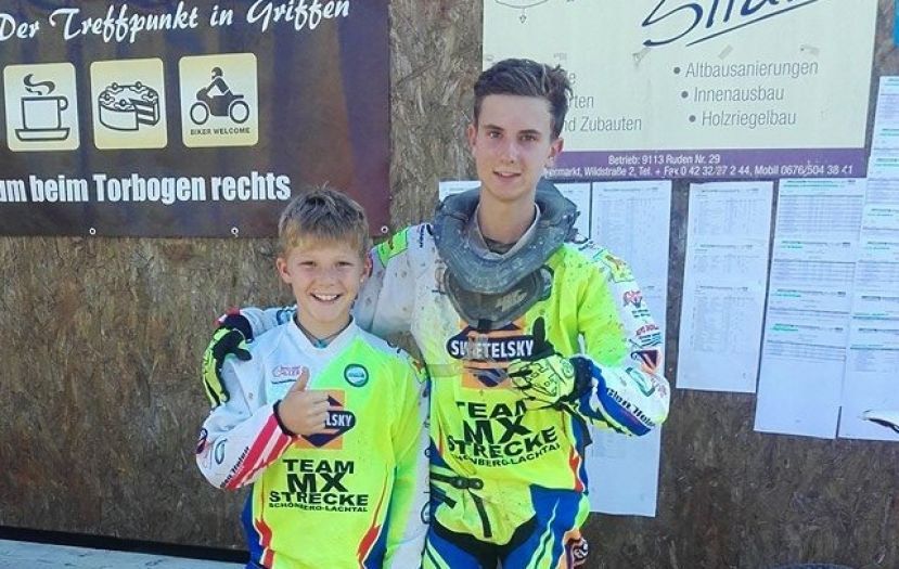2 Jungs ganz groß im Enduro - Motorsport