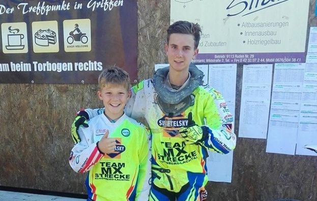 2 Jungs ganz groß im Enduro - Motorsport