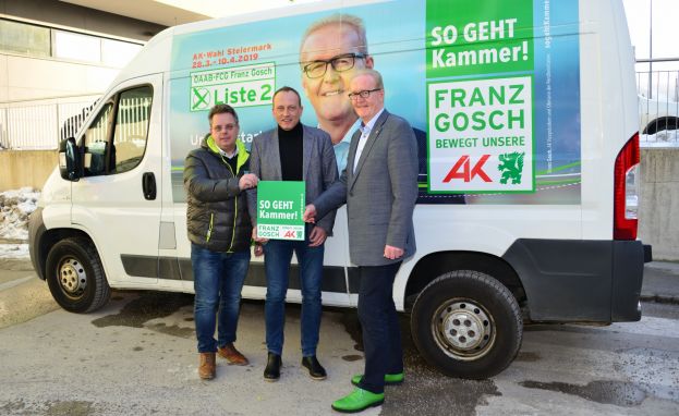 Franz Gosch auf Bezirkstour