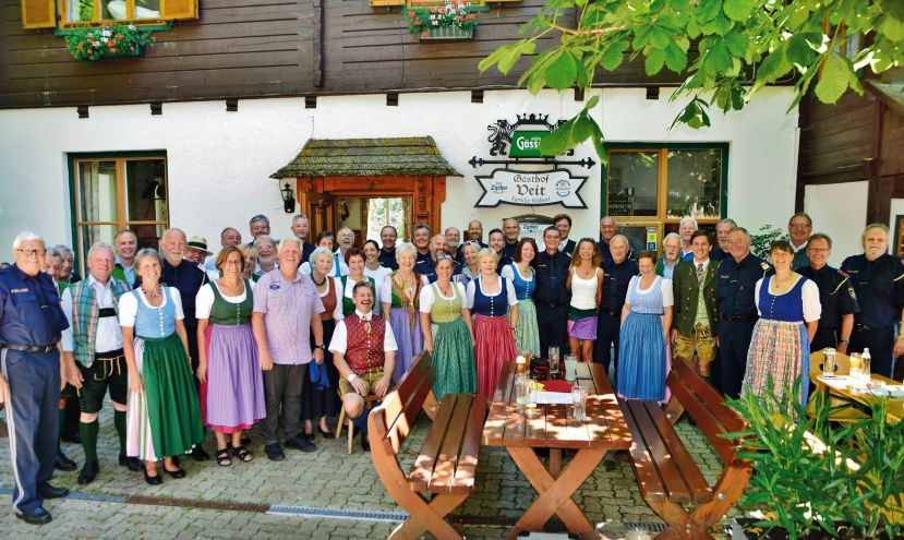 Stimmgewaltige Polizisten zu Besuch
