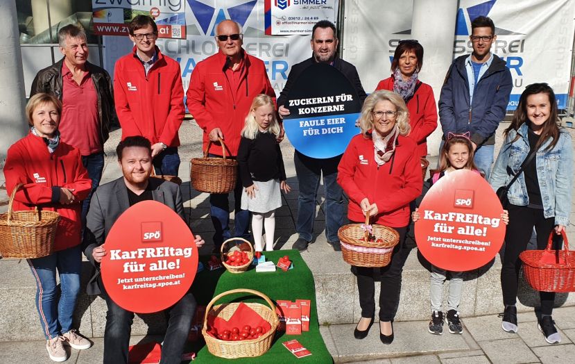 „KarFREItag für alle“ - Osteraktion der SPÖ