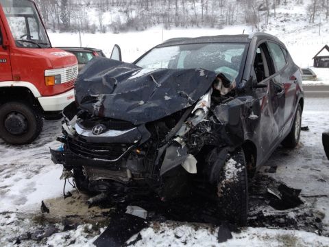 Schwerer Unfall auf der B320