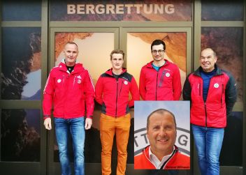 Heinz Planitzer, Michael Henökl, Alexander Kettner und Günther Unterberger
