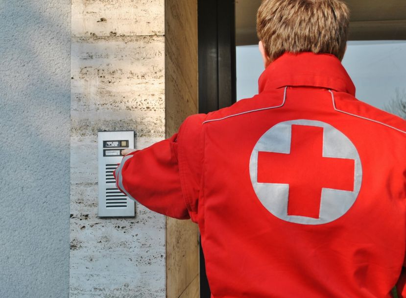 Mitgliederwerbung des Roten Kreuzes