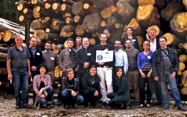 Hockend vlnr: Kinga Potorine Forgacs (HU), Tine Premrl (SI), Federica Barbera (IT), Marta Paci (IT) Stehend vlnr: Franz Eder (AT), Stavros Kechagioglou (GR), Antonio Falcone (IT), Tine Premrl (SI), Ferdinand Prenner (AT), Teo Hrvoje Oršanič (SI), Diego Mattioli (IT), Christos Karachristos (GR), Zsofia Tomcsanyi (HU), Senta Schmatzberger (DE), Volkhard Maier (AT), Nikolaos Gounaris (GR)