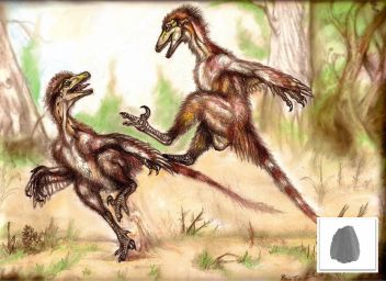 Die kleinsten Dinosaurier in Gams
