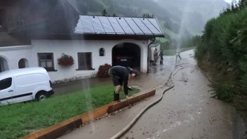 20 Unwettereinsätze im Abschnitt Schladming