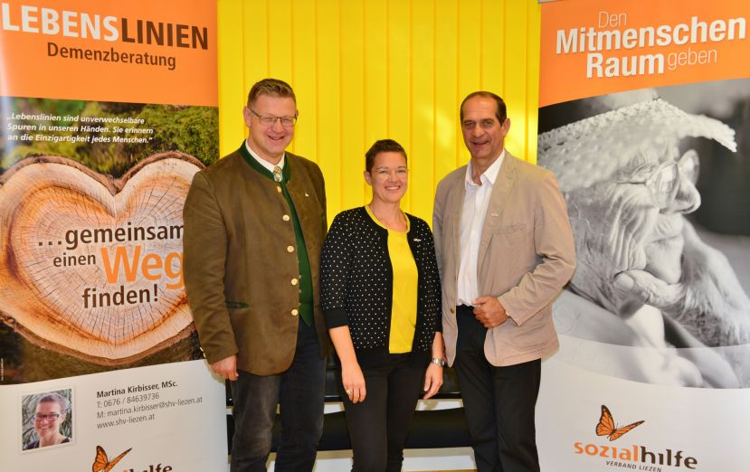 Jakob Kabas, Martina Kirbisser und Herbert Gugganig