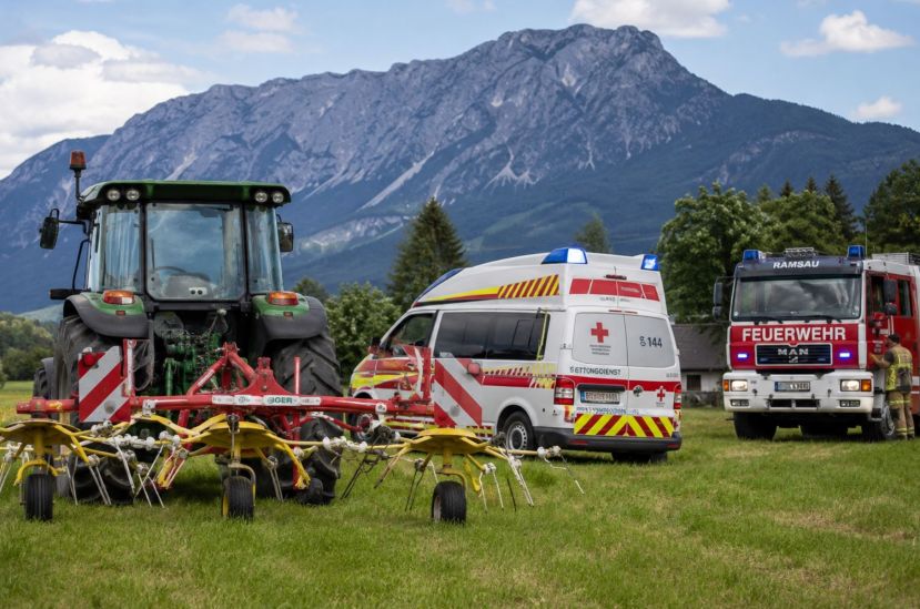 Drama bei Heu-Arbeiten in der Ramsau