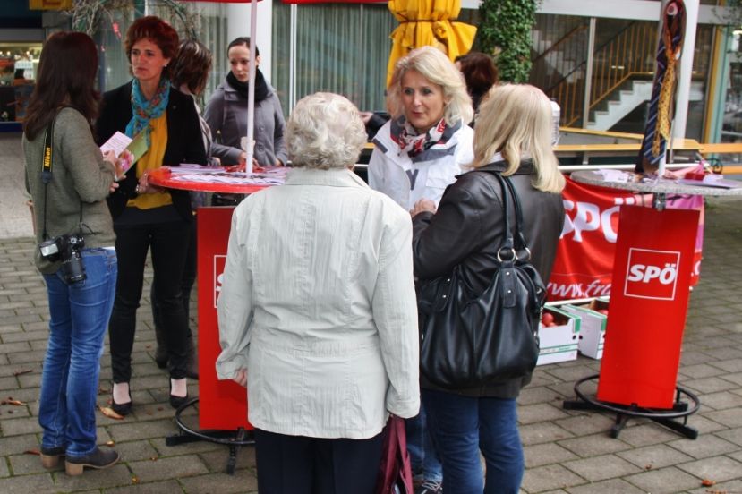 Ab 7.10 arbeiten Frauen gratis!